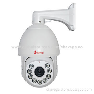 Waterproof intelligent IR high speed PTZ dome camera, 700TVL, 120m IR distance